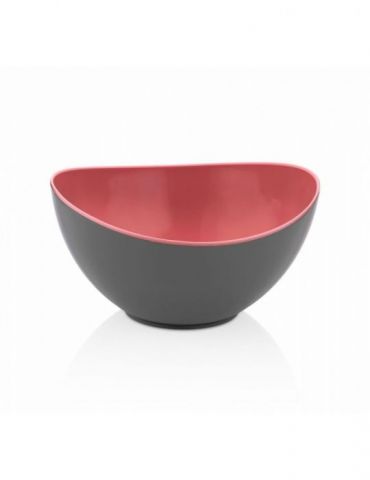 Bol bicolor din plastic  25 cm lungime: 25 latime: 23 Heinner - 1