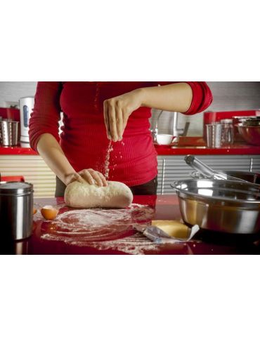 Bol inox satinat cu baza antiaderenta 30 cm material : Vanora - 1