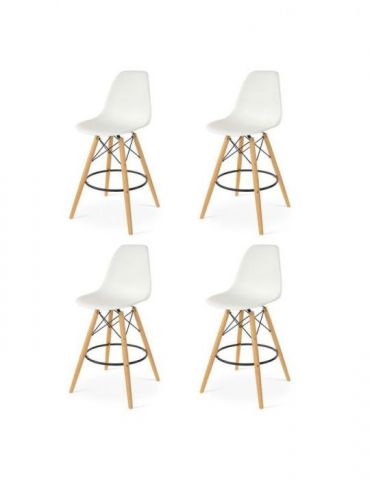 Scaun bar bitsy 112x55x55 cm negru -set 4 buc
dimensiuni Heinner - 1