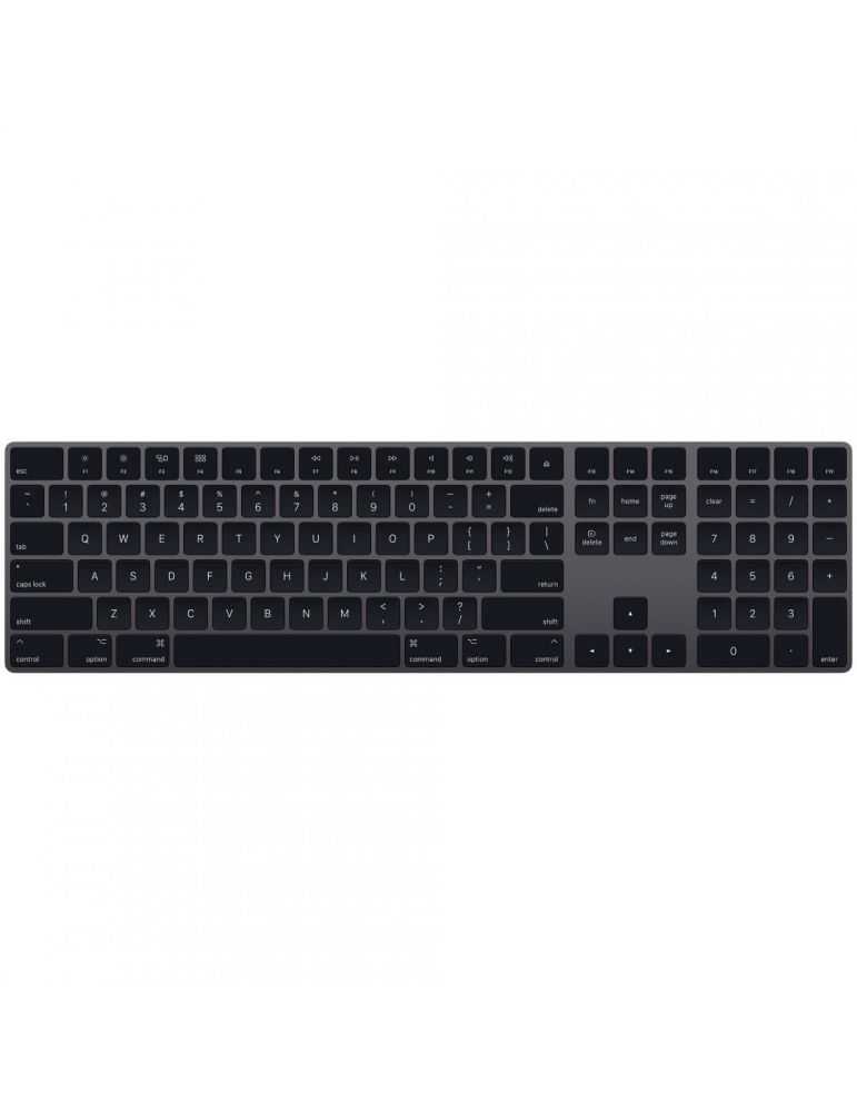 Apple magic keyboard with numeric keypad - romanian - space