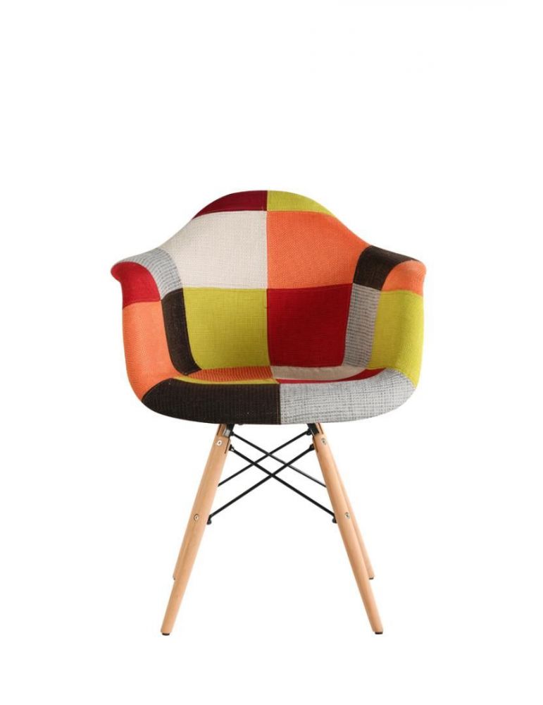 Scaun living patch cosy orange 83x62.5x57 cm dimensiuni produs :