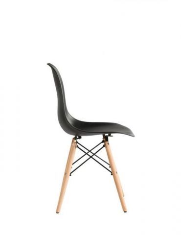 Scaun truly 82x58x57 cm negru
 dimensiuni produs : 
inaltime 82 Heinner - 1
