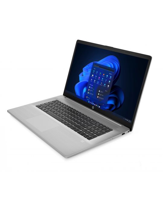 Laptop HP ProBook 470 G8, Intel Core i5-1135G7, 17.3", RAM 8GB, SSD 256GB, Intel Iris Xe Graphics, Windows 11 Home, Pike Silver 