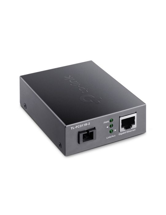 TP-Link TL-FC311B-2 convertoare media pentru rețea 1000 Mbit/s Negru Tp-link - 2
