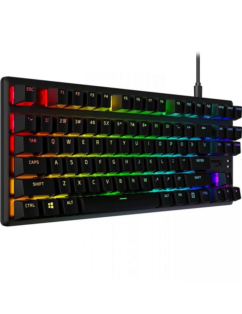 Tastatura hp hyperx alloy origins core pbt tastatura mecanica cablu