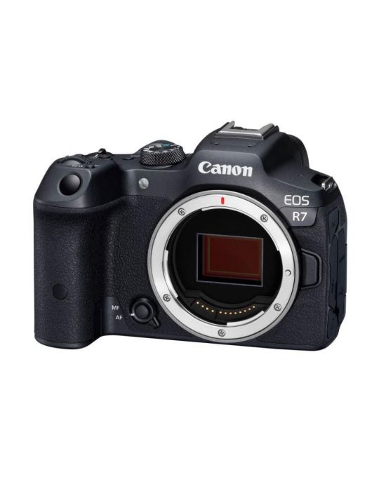Camera foto canon mirrorless eos r7 body black sensor aps-c Canon - 1
