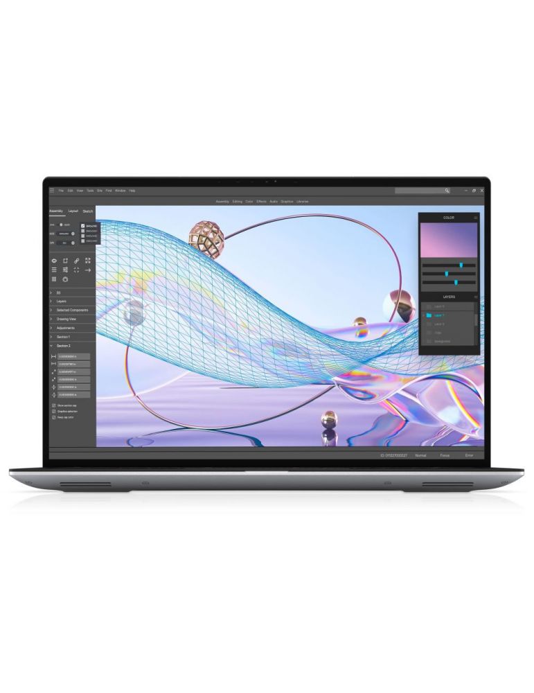 Laptop Dell PRECISION 5470 FHD, i7-12800H, 14inch, 32 GB, 1000 GB, Windows 11 Pro, Gray