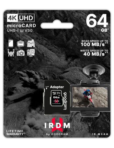 Goodram IRDM 64 Giga Bites MicroSDXC UHS-I Clasa 10 Goodram - 2