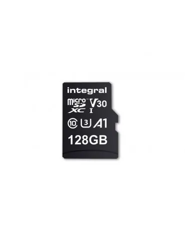 Integral 128GB PREMIUM HIGH SPEED MICROSDHC/XC V30 UHS-I U3 128 Giga Bites MicroSD Integral - 1 - Tik.ro