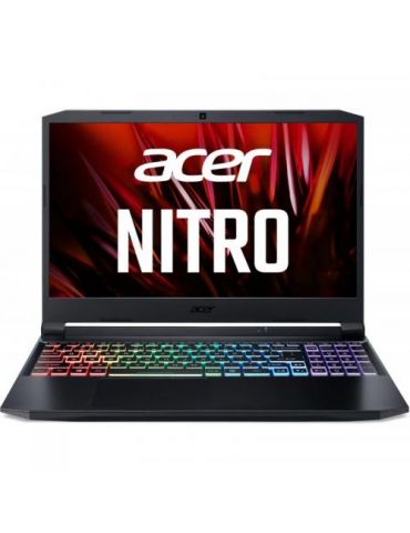 Laptop Acer Nitro 5 AN515-45, AMD Ryzen 5 5600H, 15.6inch, RAM 16GB, SSD 512GB, nVidia GeForce RTX 3060 6GB, No OS, Black Acer -