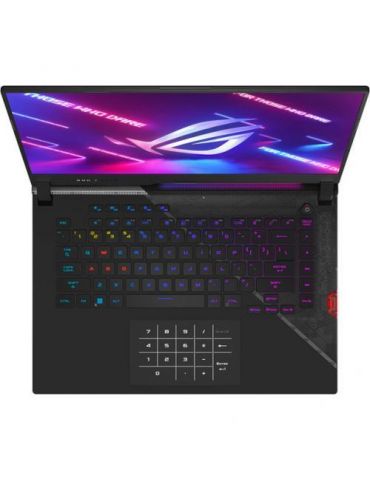 Laptop ASUS ROG Strix Scar 15, Intel Core i9-12900H, 15.6inch, RAM 32GB, SSD 1TB, nVidia GeForce RTX 3070 Ti 8GB, No OS, Black A