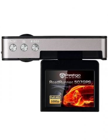 Car video recorder prestigio roadrunner 507gps (fhd 1920x1080@25fps 2.0 inch Prestigio - 1