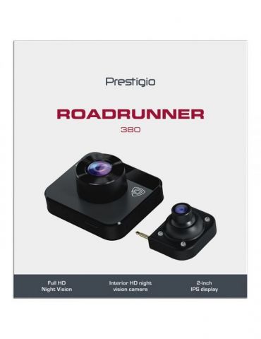 Prestigio roadrunner 380 2.0'' (320x240) ips display dual camera: front Prestigio - 1