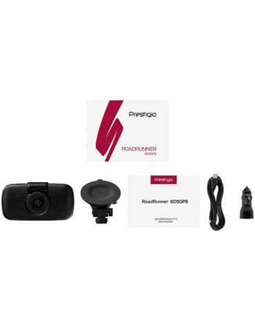 Prestigio roadrunner 605gps 2.7'' lcd (960x240) display 4k uhd 3840x2160@30fps Prestigio - 1