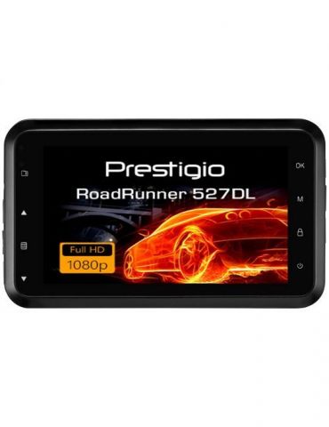 Car video recorder prestigio roadrunner 527dl (dual camera: front - Prestigio - 1