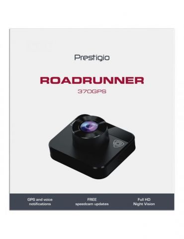Prestigio roadrunner 370gps 2.0'' ips (320x240) display fhd 1920x1080@30fps hd Prestigio - 1