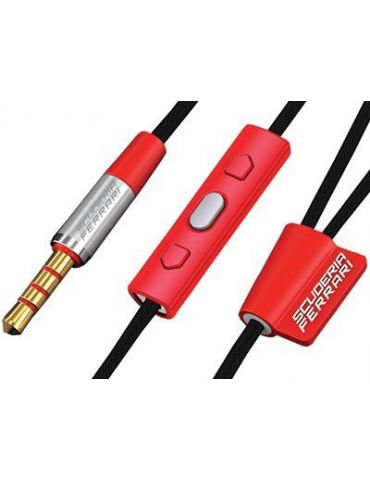 Ferrari multimedia - headset s100i scuderia collection (ipadiphoneipod) red retail Ferrari - 1