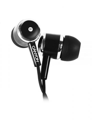 Canyon epm- 01 stereo earphones with microphone black cable length Canyon - 1