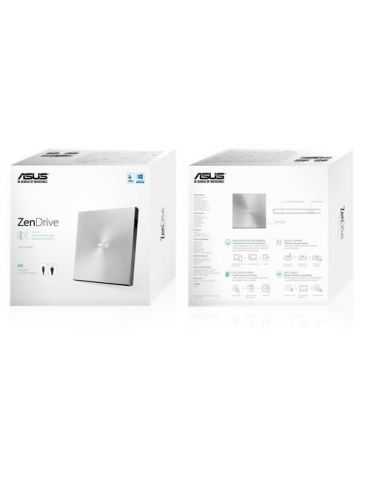 Unitate optica externa asus dvd+/-rw 8x sdrw-08u9m-uextern usb 2.0 format Asus - 1 - Tik.ro