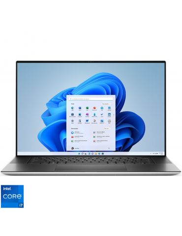 Laptop DELL 17'' XPS 17 9720,Intel® Core™ i7-12700H,16GB DDR5,1TB SSD,GeForce RTX 3050 4GB,Win 11 Pro,Platinum Silver Dell - 1