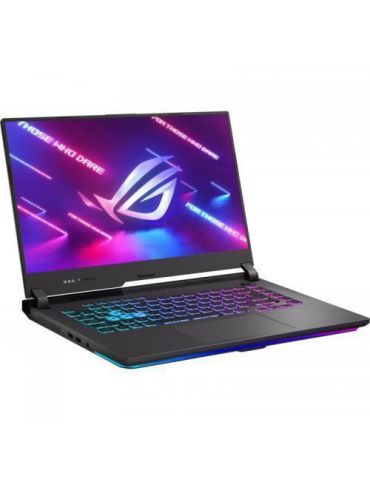 Laptop ASUS ROG Strix G15, AMD Ryzen 7 6800H, 15.6inch, RAM 16GB, SSD 1TB, nVidia GeForce RTX 3060 6GB, No OS, Eclipse Gray Asus