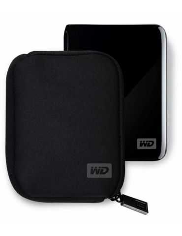 Husa pentru hdd wd my passsport drives 2.5 neagra Wd - 1