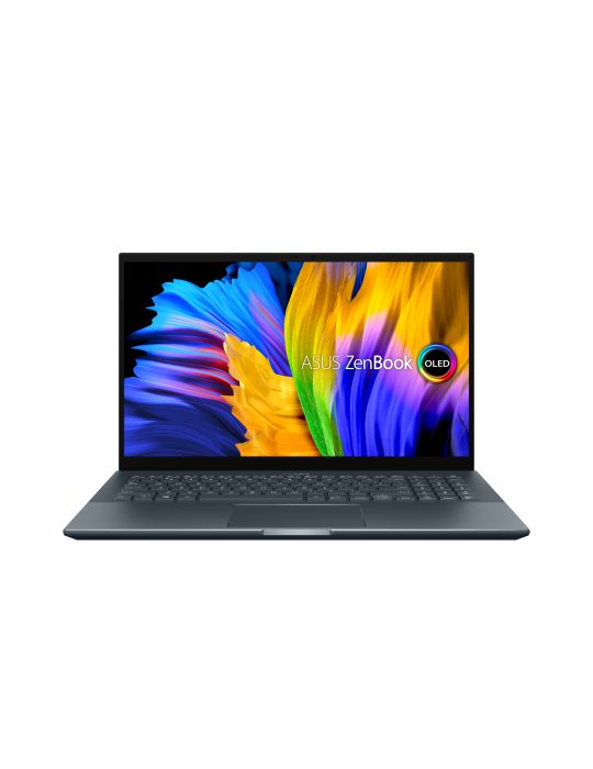 Laptop ASUS Zenbook 15 OLED UM5500QE-KY204X,7 5800H,15.6",RAM 16GB,SSD 1TB,GeForce nVidia RTX 3050 Ti 4GB,W 11 Pro,Pine Grey Asu