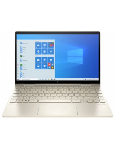 Laptop 2-in-1 HP ENVY X360 13-BD0001NN,Intel Core i7-1165G7,13.3",RAM 16GB,SSD 1TB,Intel Iris Xe Graphics,W 10 Home,Pale Gold Hp - Tik.ro