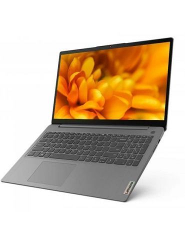 Laptop Lenovo IdeaPad 3 15ITL6, Intel Core i3-1115G4, 15.6inch, RAM 4GB, SSD 512GB, Intel UHD Graphics, No OS, Arctic Grey Lenov