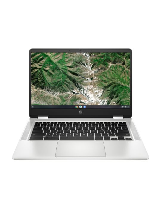 Laptop 2-in-1 HP Chromebooke X360 14A-CA0002NN,Intel Pentium Silver N5030,14",RAM 4GB,eMMC 128GB,Chrome OS,Silver Hp - 2