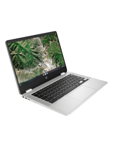Laptop 2-in-1 HP Chromebooke X360 14A-CA0002NN,Intel Pentium Silver N5030,14",RAM 4GB,eMMC 128GB,Chrome OS,Silver Hp - 4