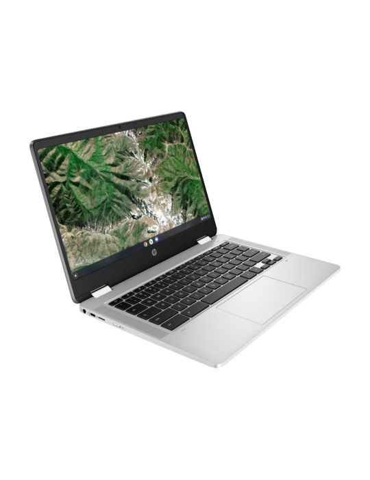 Laptop 2-in-1 HP Chromebooke X360 14A-CA0002NN,Intel Pentium Silver N5030,14",RAM 4GB,eMMC 128GB,Chrome OS,Silver Hp - 4