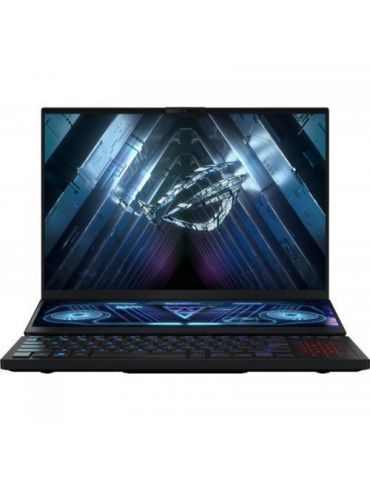 Laptop ASUS ROG Zephyrus Duo 16,AMD Ryzen 9 6900HX,16",RAM 64GB,SSD 2 x 2TB,nVidia GeForce RTX 3080 8GB,Win 11 Home,Black Asus - - Tik.ro