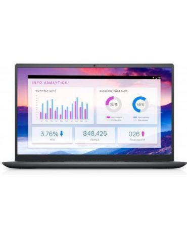 Laptop Dell Vostro 5415, AMD Ryzen 5 5500U, 14", RAM 8GB, SSD 256GB, AMD Radeon RX Vega 7, Win 11 Pro, Titan Grey Dell - 1