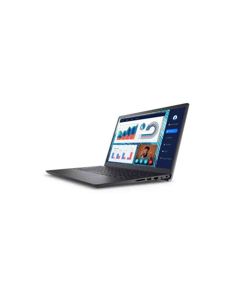 Laptop Dell Vostro 3420, Intel Core i7-1165G7, 14inch, RAM 16GB, SSD 512GB, Intel Iris Xe Graphics, Linux, Carbon Black