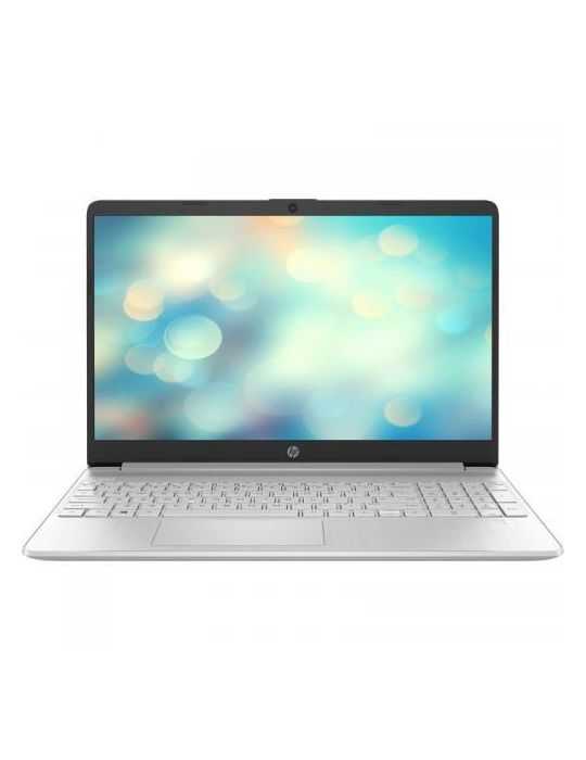 Laptop HP 15S-FQ2031NQ, Intel Core i7-1165G7, 15.6inch, RAM 16GB, SSD 512GB, Intel Iris Xe Graphics, Free DOS, Natural Silver Hp