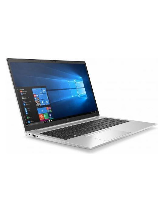 Laptop HP EliteBook 855 G8, AMD Ryzen 5 PRO 5650U, 15.6inch, RAM 8GB, SSD 256GB, AMD Radeon Graphics, Windows 10 Pro, Silver Hp 