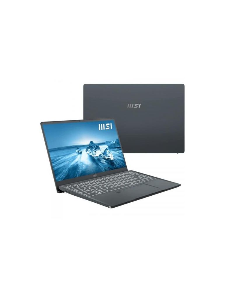 Laptop MSI Prestige 14Evo A12M,Intel Core i5-1240P,14",RAM 16GB,SSD 512GB,Intel Iris Xe Graphics,Windows 11 Home,Carbon Gray
