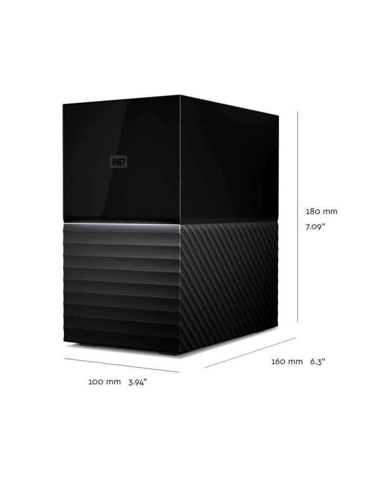 Hdd extern wd 20tb my book duo 35 usb 3.0