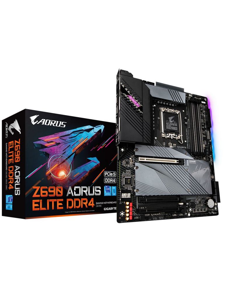 Placa de baza GIGABYTE Z690 AORUS ELITE DDR4, Intel Z690, socket 1700, ATX