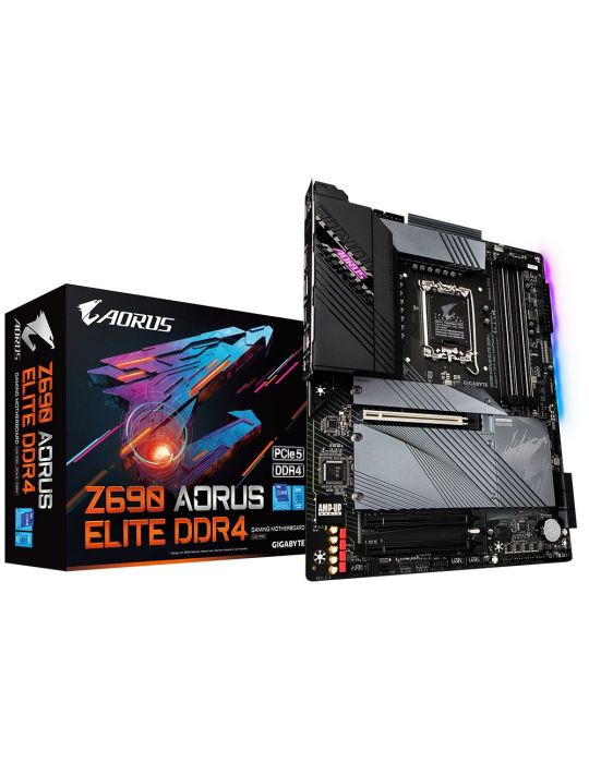 Placa de baza GIGABYTE Z690 AORUS ELITE DDR4, Intel Z690, socket 1700, ATX Gigabyte - 1