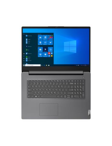 Laptop Lenovo V17 G2 ITL, Intel Core i7-1165G7, 17inch, RAM 8GB, SSD 512GB, nVidia Geforce MX350 2GB, No OS, Iron Grey Lenovo - 