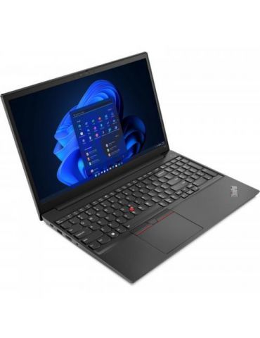 Laptop Lenovo ThinkPad E15 Gen 4, Intel Core i5-1235U, 15.6inch, RAM 16GB, SSD 512GB, Intel Iris Xe Graphics, Win 11 Pro, Black 