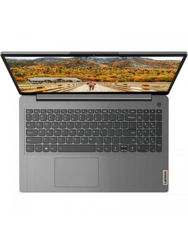Laptop Lenovo IdeaPad 3 15ALC6, AMD Ryzen5 5500U, 15.6inch, RAM 8GB, SSD 512GB, AMD Radeon Graphics, No OS, Arctic Grey Lenovo -