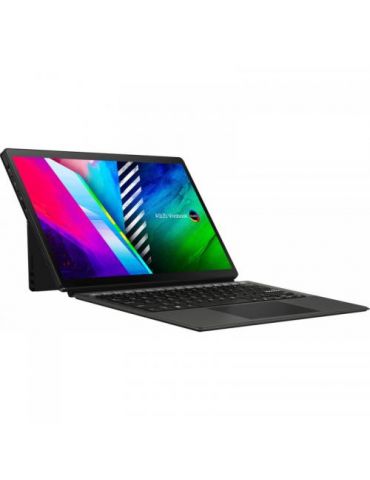 Laptop 2-in-1 ASUS Vivobook 13 Slate OLED,Intel Pentium Silver N6000,13.3", 8GB,SSD 256GB,Intel UHD Graphics,Win 11 Home S,Black