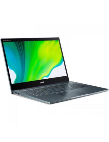 Laptop 2-in-1 Acer Spin 7 SP714-61NA,14",DDR4 8GB,Nand Flash 256GB,Adreno 685 Graphics,Win 10 Pro,Blue Acer - 2