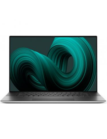 Laptop DELL 17'' XPS 17 9710,Intel® Core™ i9-11900H,32GB DDR4, 1TB SSD, GeForce RTX 3060 6GB, Win 11 Pro, Platinum Silver Dell -