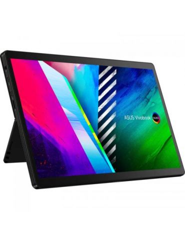 Laptop 2-in-1 ASUS Vivobook 13 Slate OLED,Intel Pentium Silver N6000,13.3", 8GB,SSD 256GB,Intel UHD Graphics,Win 11 Home S,Black