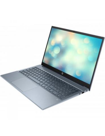 Laptop HP Pavilion 15-eh1005nq, AMD Ryzen 7 5700U, 15.6inch, RAM 8GB, SSD 512GB, AMD Radeon Graphics, Windows 11 Home, Fog Blue 