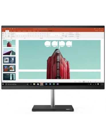 Desktop Lenovo V50a 24IMB AIO, Intel Core i5-10400T, 23.8inch Touch, RAM 8GB, SSD 256GB, Intel UHD Graphics, Windows 10 Pro Leno